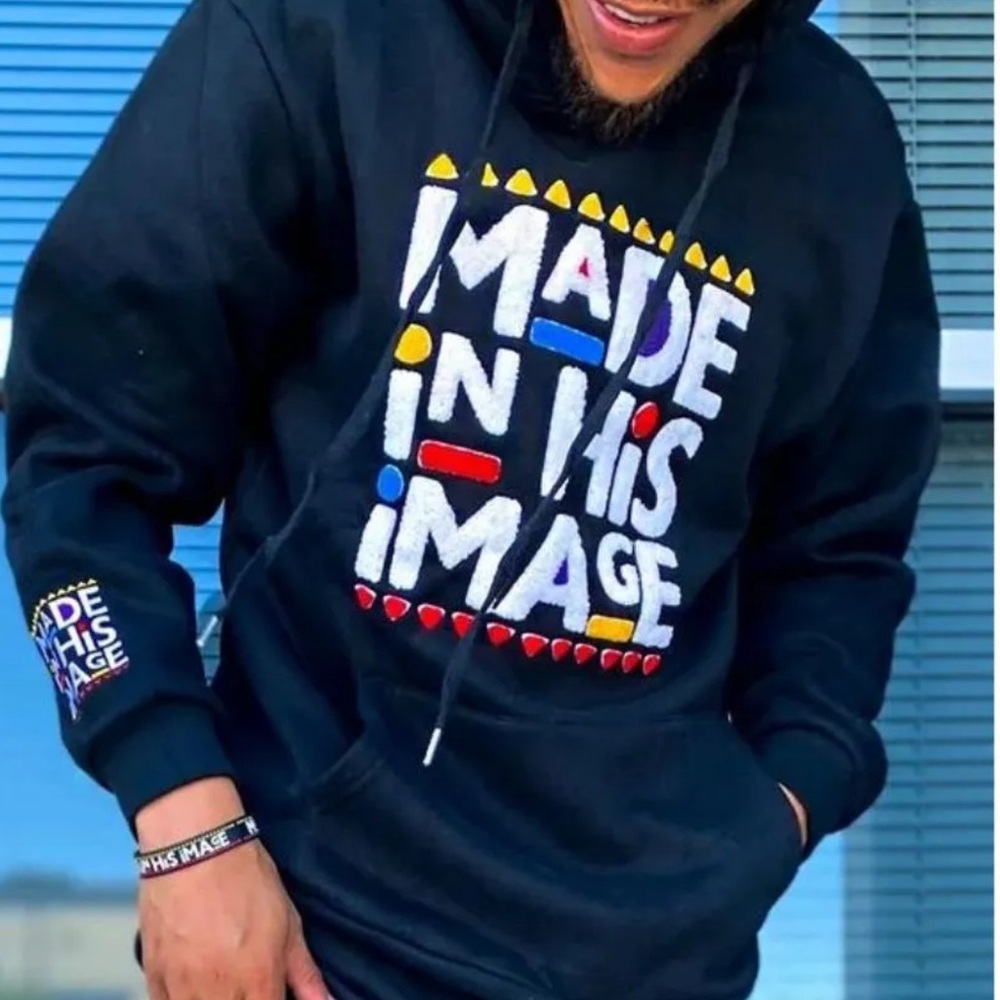 The Good Fruit Gift Shop, Black Graphic Hoodie Sz Small New Without Tags View 6